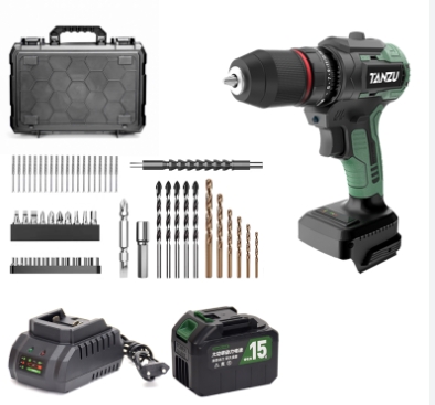 สว่านไร้สาย3ระบบTANZU21VTZ-Z-60(2แบต15ก้อน)