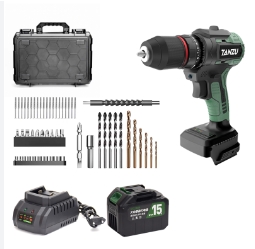 สว่านไร้สาย3ระบบTANZU21VTZ-Z-80(2แบต15เซลล์)