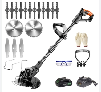 ค.ตัดหญ้าไฟฟ้าTANZUMT-21V (2แบต15เซลล์)