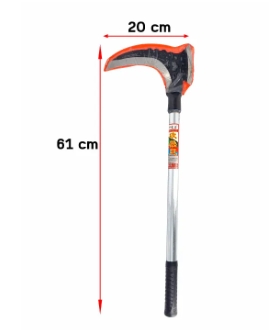 เคียวหัวขวานแมงกานีส+ด้าม60CM