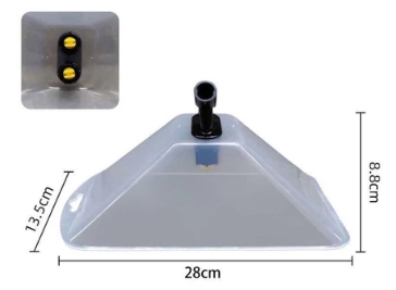 หัวฉีดพ่นยา28CMหัวคู่