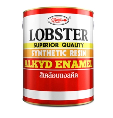 สีเคลือบแอลคีดLOBSTERฟ้าตรากุ้ง0.875L#932