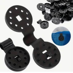 คลิปคลุมผ้าแสลน