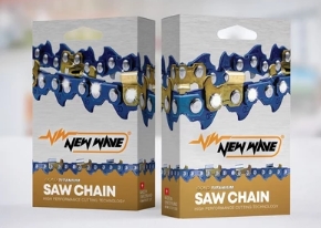 โซ่NEWWEST11.5"21ฟัน-ซอย(ทองคำ)