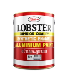 สีเคลือบแอลคีดLOBSTERตรากุ้ง3.5Lอลูมิเนียม#950