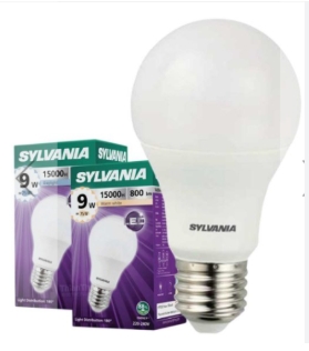 หลอดLED BULB SYLVANIA 9W E27