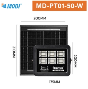 สปอตไลท์โซล่าฯMODI50WMD-PT01-50-W