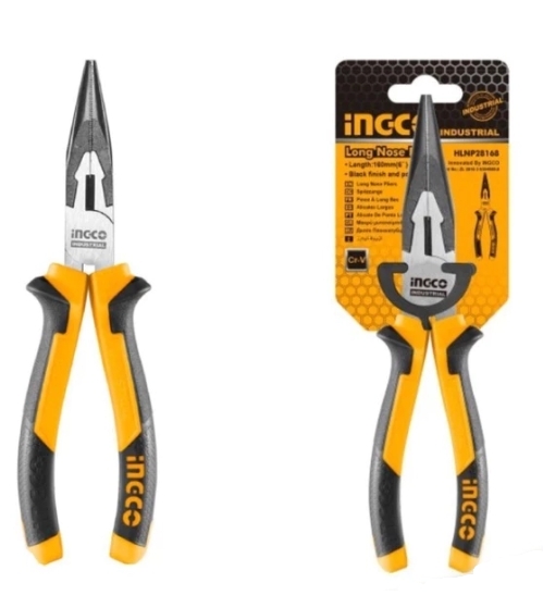 คีมปากแหลมINGCO 6" #HLNP28168 