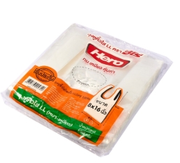 ถุงหูหิ้วหนา8X16"500G