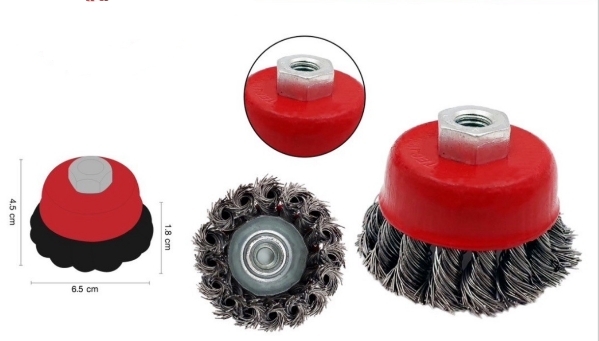 ถ้วยขัดสนิมลวดเกลียวMOKO 2.5"*10