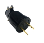 ปลั๊กยางตัวผู้2ขาแบนSOKAWA(2005)