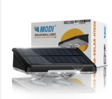 โคมไฟติดผนังโซล่าฯMODIMD-SOLAR-H1026