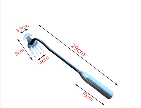 คราดมือทำสวน4ฟัน30CM
