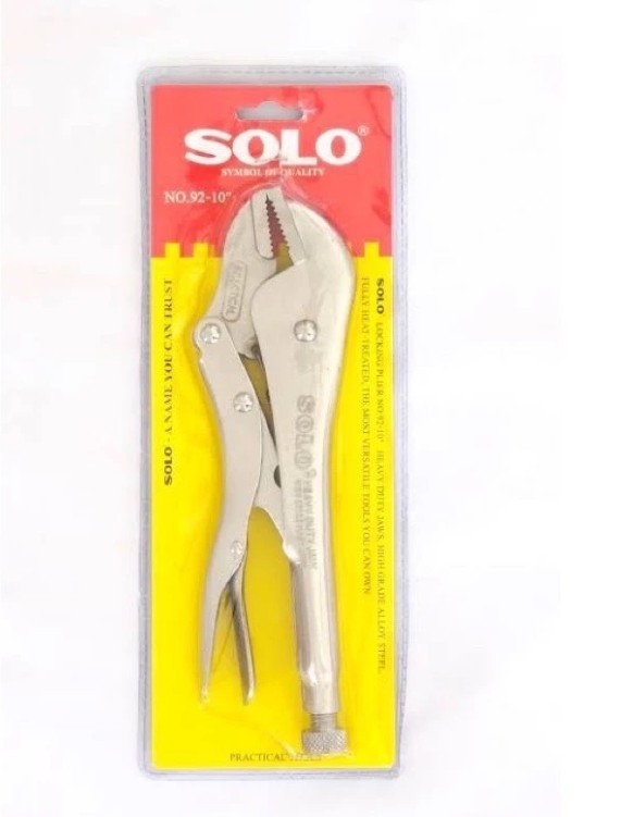 คีมล็อคSOLO10"ปากตรง