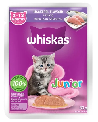 *วิสกัส80Gรสปลาทูลูกแมว