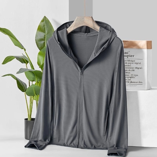 เสื้อคลุมแขนยาวผ้ายืดคละสีAAF#XL