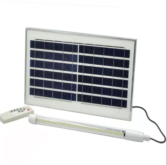 หลอดไฟLED+แผงโซล่าฯขาว 900W