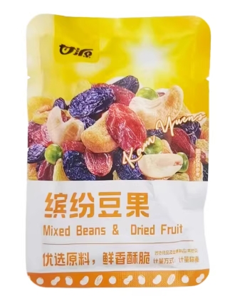 ถั่ว+ผลไม้รวมส้ม100G