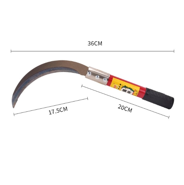 เคียวด้ามแดงAAF36CM