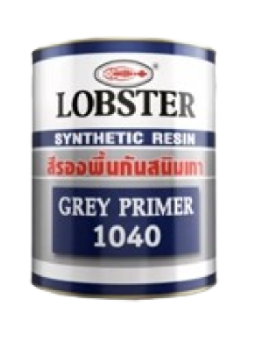 สีรองพื้นกันสนิมเทาLOBSTER1/4GL #1040 *12