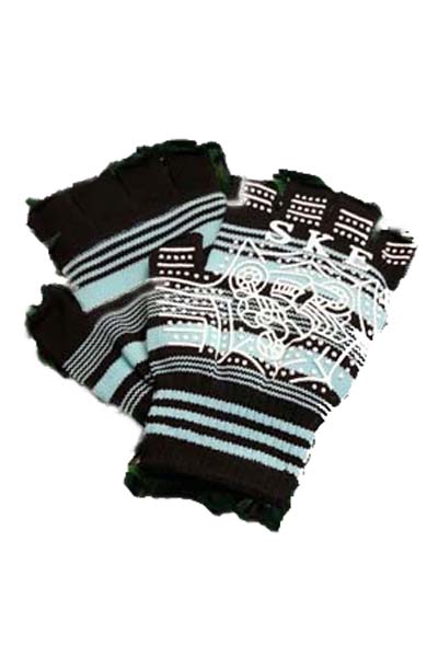 ถุงมือแมงมุม ครึ่งนิ้ว