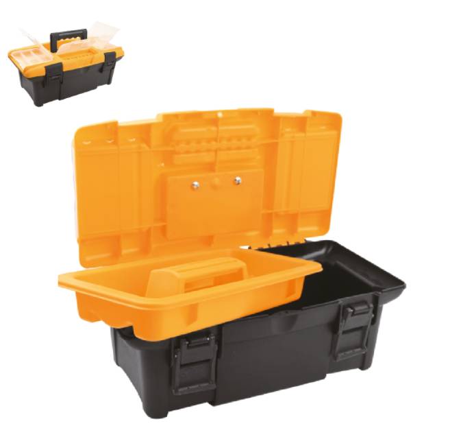 กล่องเครื่องมือ2ชั้นTOLSEN13"PVCเกรดA 80190*12