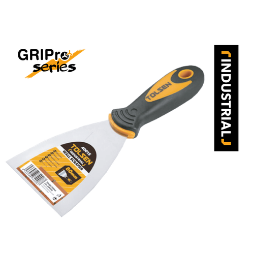 เกียงโป๊วสีSTLTOLSEN125MMด้ามหุ้มยาง 40017*12