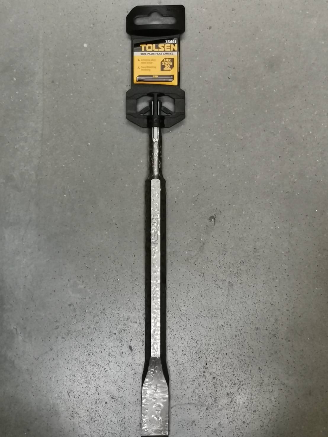 ดอกสกัดโรตารี่TOLSEN14X250MMแบน 75441*10