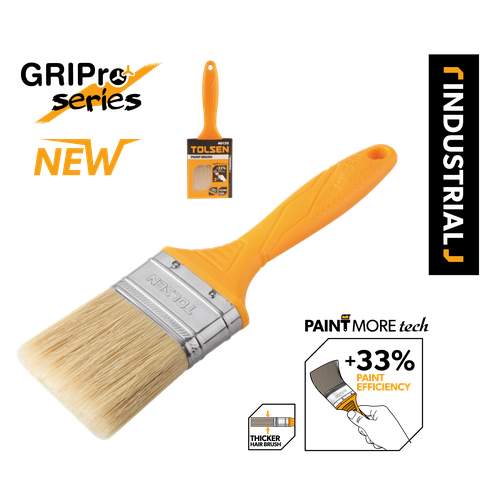 แปรงทาสีTOLSEN2"ด้ามเหลือง(40133)*12