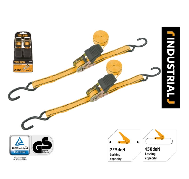 สลิงผ้ารัดล้อรถTOLSEN(HD) 62252*6