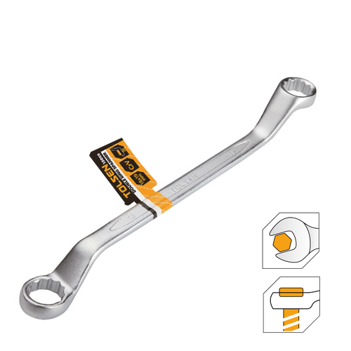 แหวน2ข้างTOLSEN21X23MMCRV 15071*6