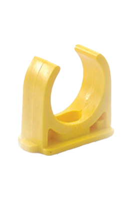 (ลังX600)คลิปก้ามปูร้อยสายเหลือง SCG3/8"(15MM)