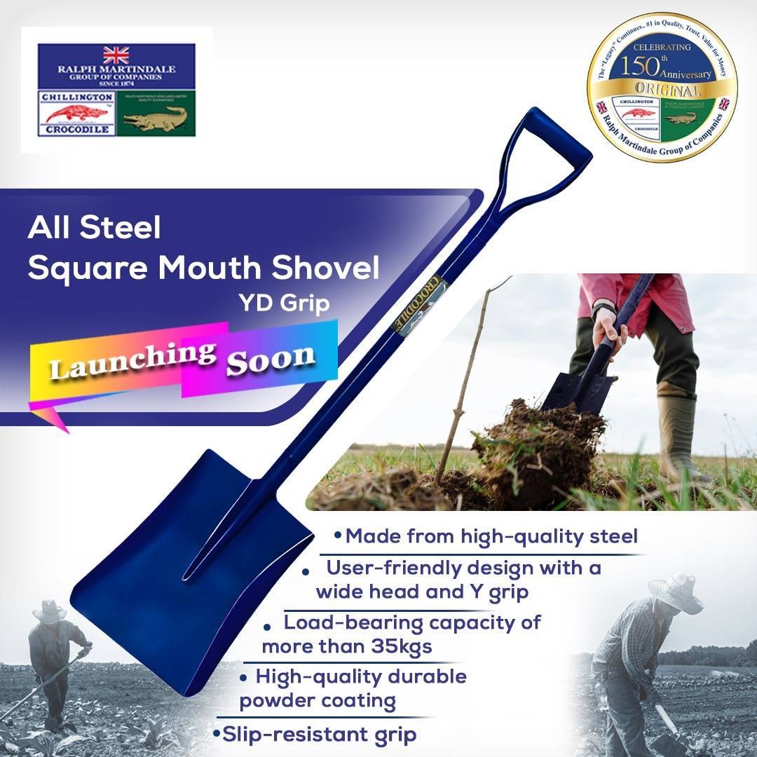 พลั่วปลายตัดจระเข้รุ่นเบา