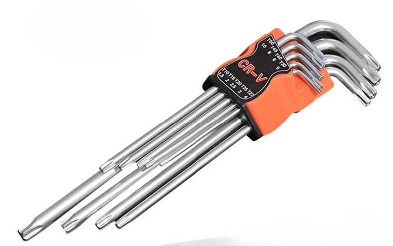 ชุด ปจ.หกเหลี่ยมหัวทอร์ค  9PCS