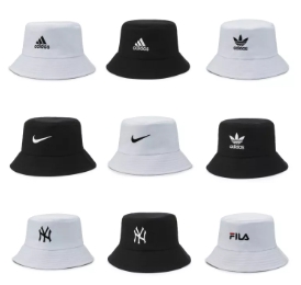 หมวกบัคเก็ตปักคละลาย