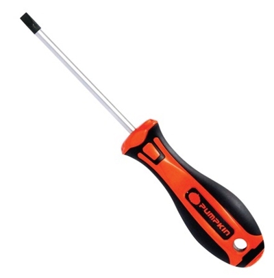 ไขควงแบนด้ามยางPUMPKIN  8"(17145)