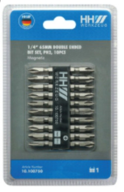 ชุดดอกไขควงHHW1/4"45MMPH2 #100984  