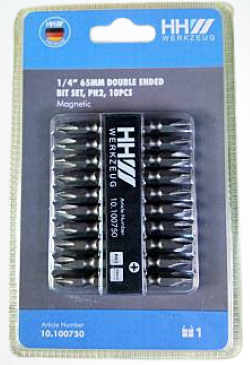 ชุดดอกไขควงHHW1/4"65MMPH2 #100750  