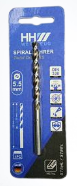 ดอกสว่านHHW5.5MM93/57MM #100016  