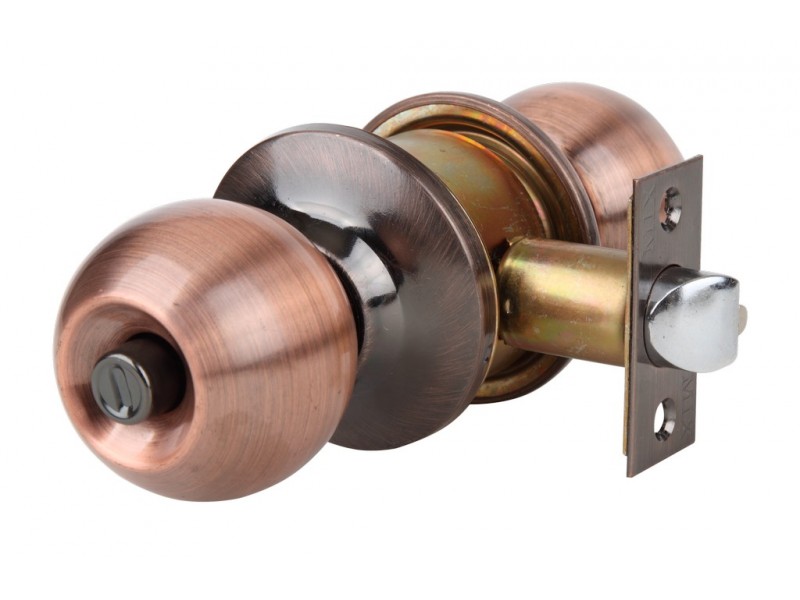 ลูกบิดหัวกลมซิงค์JACK580AC-BK