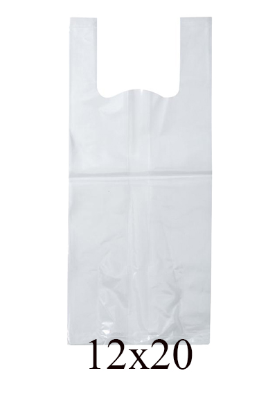 ถุงหูหิ้ว12X20"