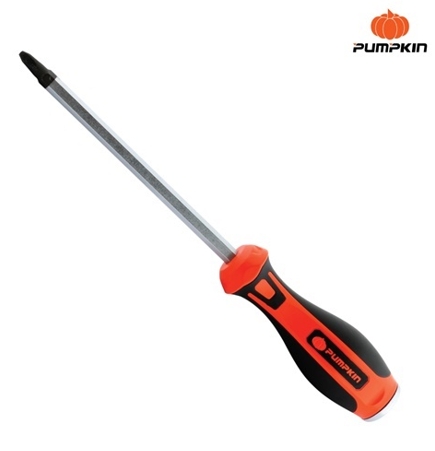 ไขควงแบน หัวทะลุPUMPKIN  6"SL6.5x150mm(-)(17157)