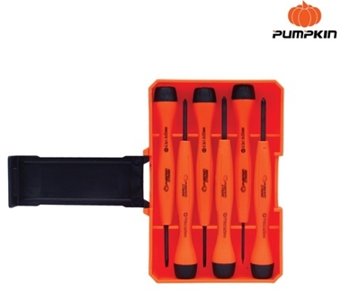 ชุดไขควงจิ๋วCR-V 6ตัวชุดPUMPKIN PTT-6PSS(17206)