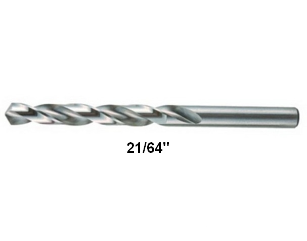 ดอกสว่านเจาะSS EUROX21/64"HSS*5