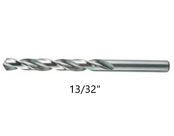 ดอกสว่านเจาะSS EUROX13/32"HSS*2