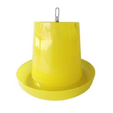 ถังอาหารไก่เหลืองหูโซ่12"