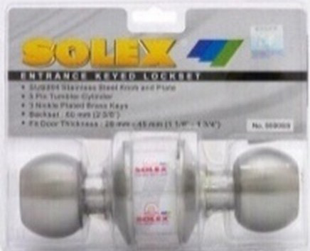 ลูกบิดห้องนอนSOLEX5500SS*12