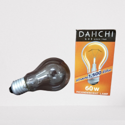 หลอดไส้ขั้วเกลียวE27 DAI-ICHI 60W*10