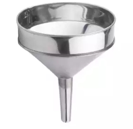 กรวยสังกะสีรองน้ำฝน2"