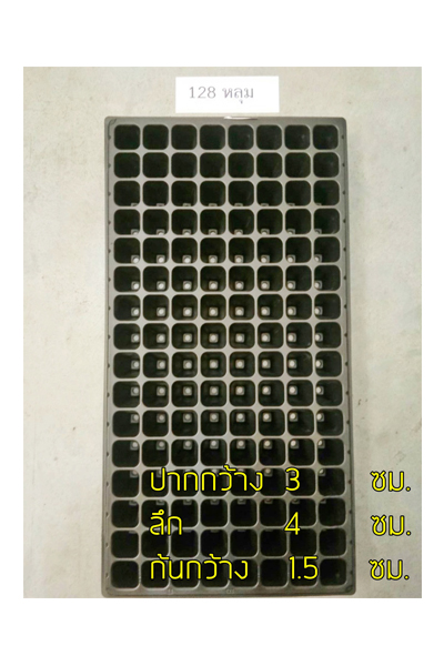 ถาดเพาะ200หลุม1.0MM*100
